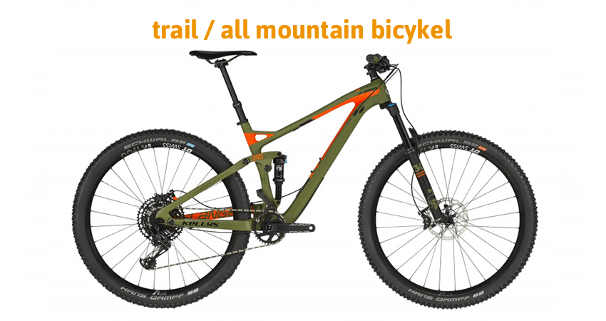 Trail / all mountain bicykel
