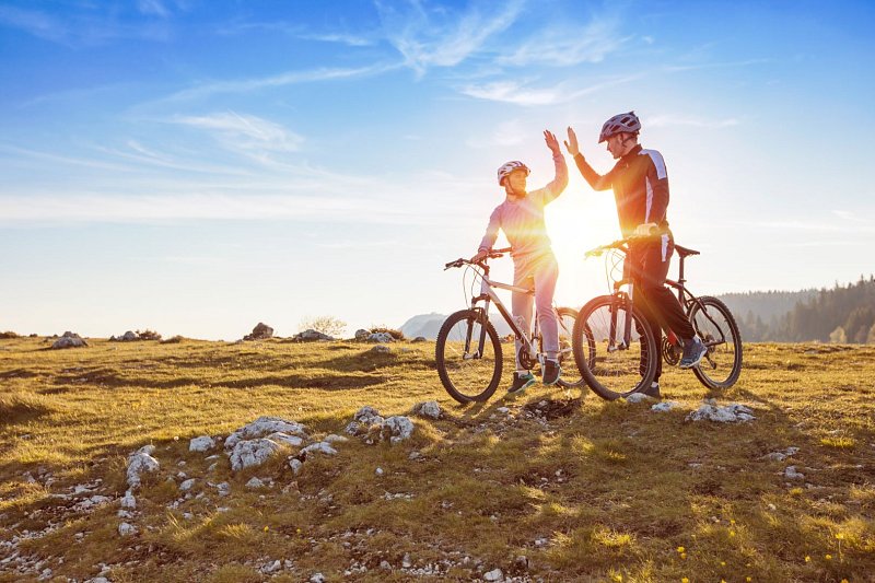Bike a wellness: vo dvojici vysoko návyková kombinácia